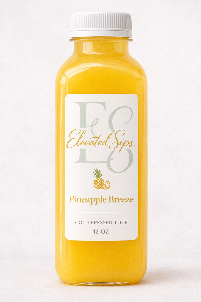 Elevated Sips Pineapple Breeze juice